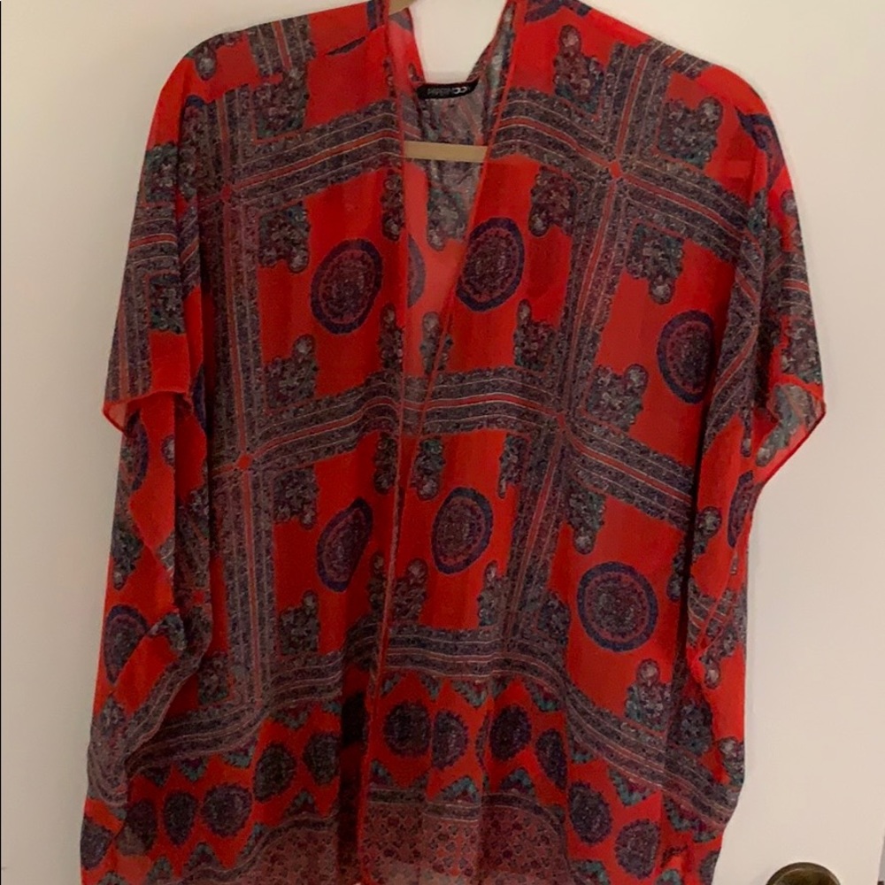 Sheer light wrap never worn
